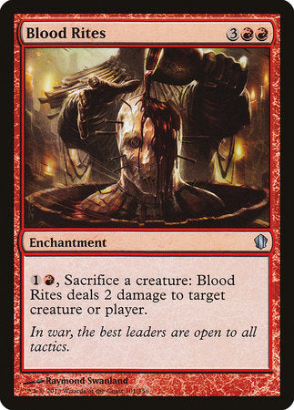 Blood Rites [Commander 2013] | Eastridge Sports Cards & Games
