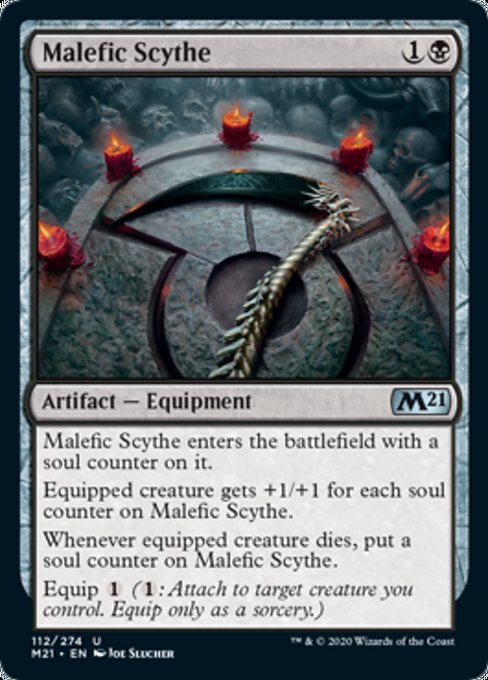 Malefic Scythe [Core Set 2021] | Eastridge Sports Cards & Games