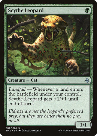 Scythe Leopard [Battle for Zendikar] | Eastridge Sports Cards & Games