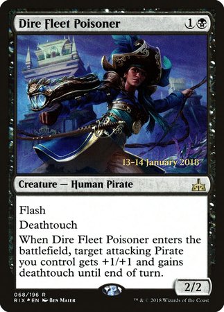 Dire Fleet Poisoner [Rivals of Ixalan Promos] | Eastridge Sports Cards & Games