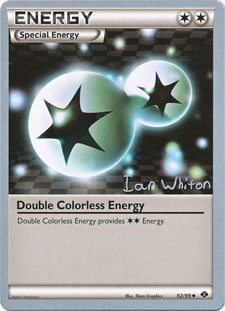 Double Colorless Energy (92/99) (American Gothic - Ian Whiton) [World Championships 2013] | Eastridge Sports Cards & Games