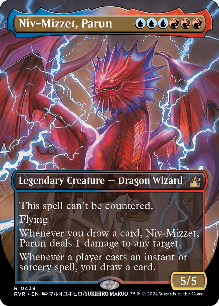 Niv-Mizzet, Parun (Anime Borderless) [Ravnica Remastered] | Eastridge Sports Cards & Games