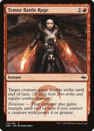 Temur Battle Rage [Fate Reforged] | Eastridge Sports Cards & Games
