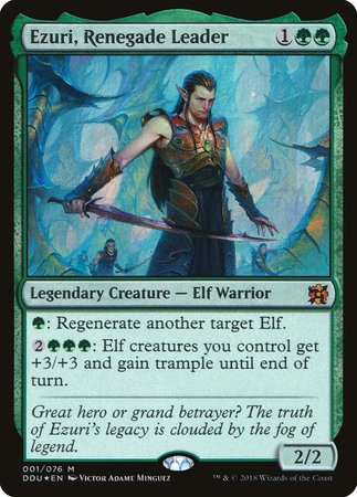 Ezuri, Renegade Leader [Duel Decks: Elves vs. Inventors] | Eastridge Sports Cards & Games