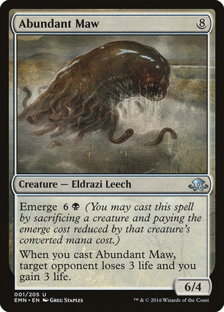 Abundant Maw [Eldritch Moon] | Eastridge Sports Cards & Games