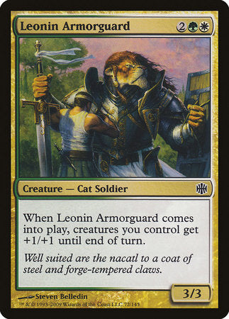 Leonin Armorguard [Alara Reborn] | Eastridge Sports Cards & Games