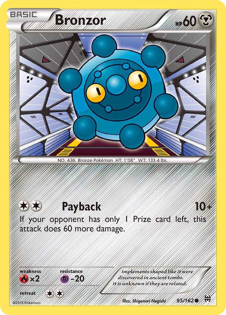 Bronzor (95/162) [XY: BREAKthrough] | Eastridge Sports Cards & Games