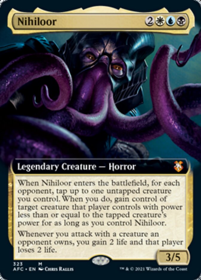 Nihiloor (Extended) [Dungeons & Dragons: Adventures in the Forgotten Realms Commander] | Eastridge Sports Cards & Games