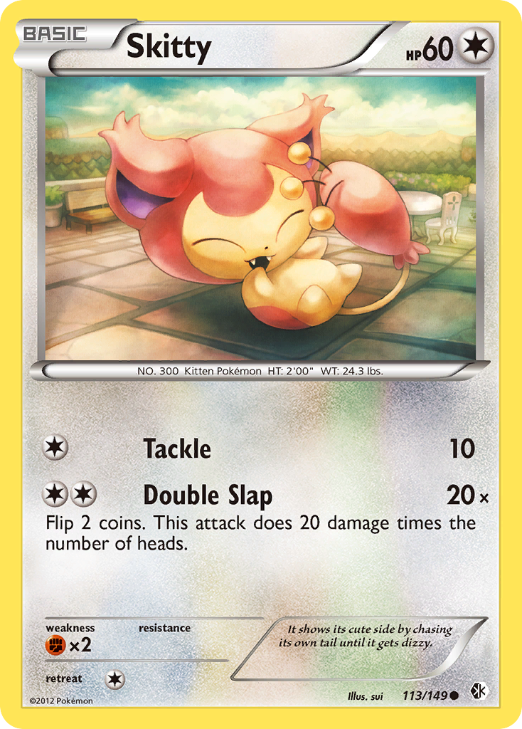 Skitty (113/149) [Black & White: Boundaries Crossed] | Eastridge Sports Cards & Games