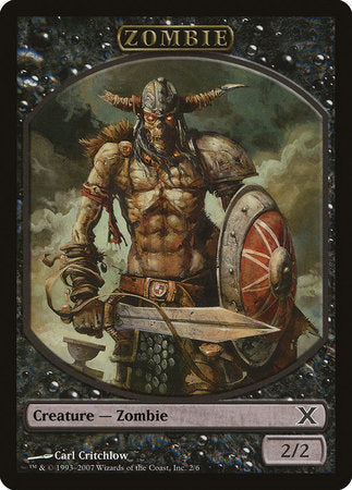 Zombie Token [Tenth Edition Tokens] | Eastridge Sports Cards & Games