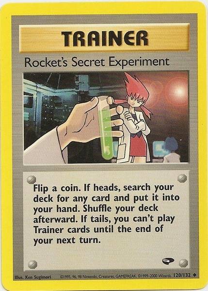 Rocket's Secret Experiment (120/132) [Gym Challenge Unlimited] | Eastridge Sports Cards & Games