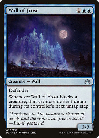 Wall of Frost [Planechase Anthology] | Eastridge Sports Cards & Games