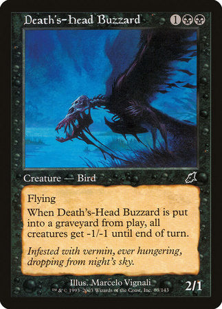 Death's-Head Buzzard [Scourge] | Eastridge Sports Cards & Games