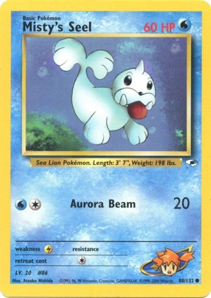 Misty's Seel (88/132) [Gym Heroes Unlimited] | Eastridge Sports Cards & Games