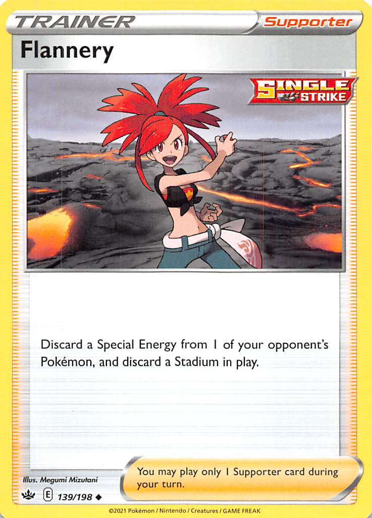 Flannery (139/198) [Sword & Shield: Chilling Reign] | Eastridge Sports Cards & Games