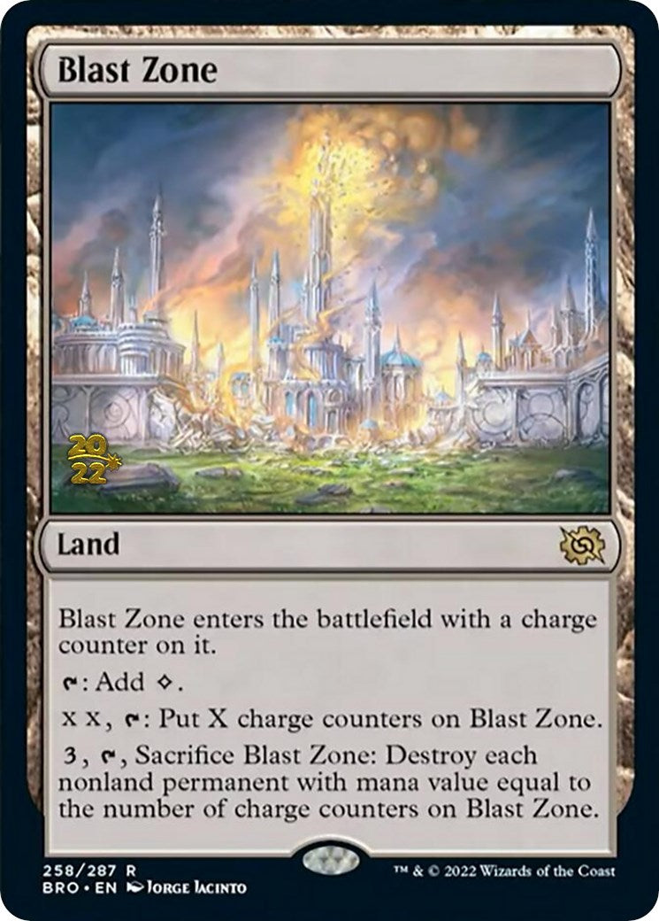 Blast Zone (258) [The Brothers' War: Prerelease Promos] | Eastridge Sports Cards & Games