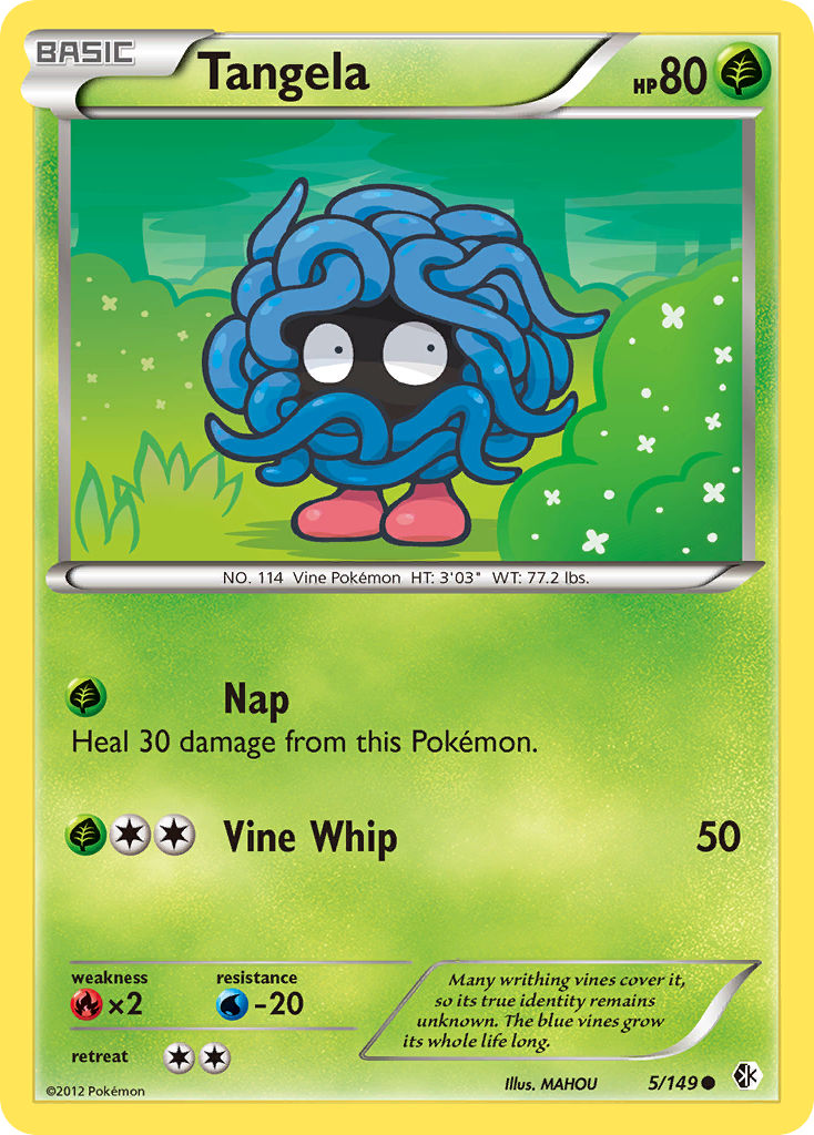 Tangela (5/149) [Black & White: Boundaries Crossed] | Eastridge Sports Cards & Games