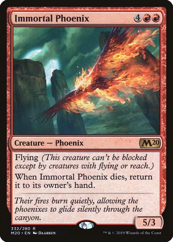 Immortal Phoenix [Core Set 2020] | Eastridge Sports Cards & Games