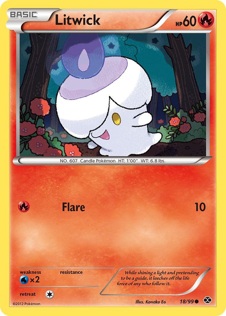 Litwick (18/99) [Black & White: Next Destinies] | Eastridge Sports Cards & Games