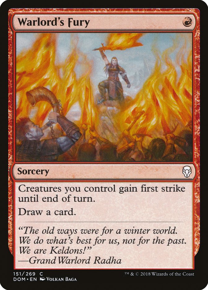Warlord's Fury [Dominaria] | Eastridge Sports Cards & Games