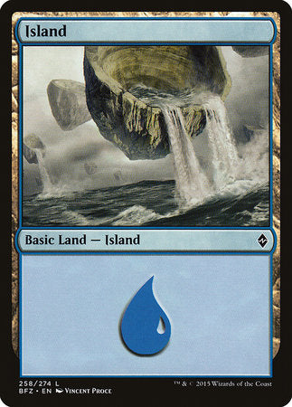 Island (258) [Battle for Zendikar] | Eastridge Sports Cards & Games