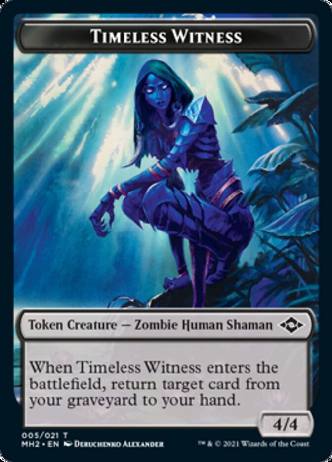Timeless Witness Token [Modern Horizons 2 Tokens] | Eastridge Sports Cards & Games
