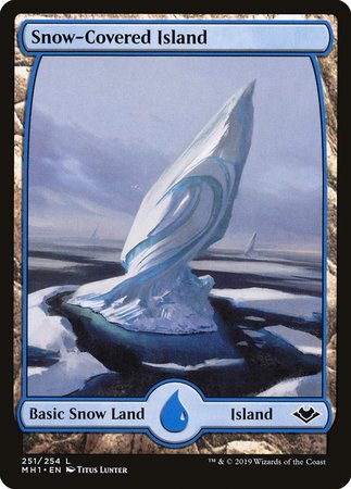 Snow-Covered Island [Modern Horizons] | Eastridge Sports Cards & Games
