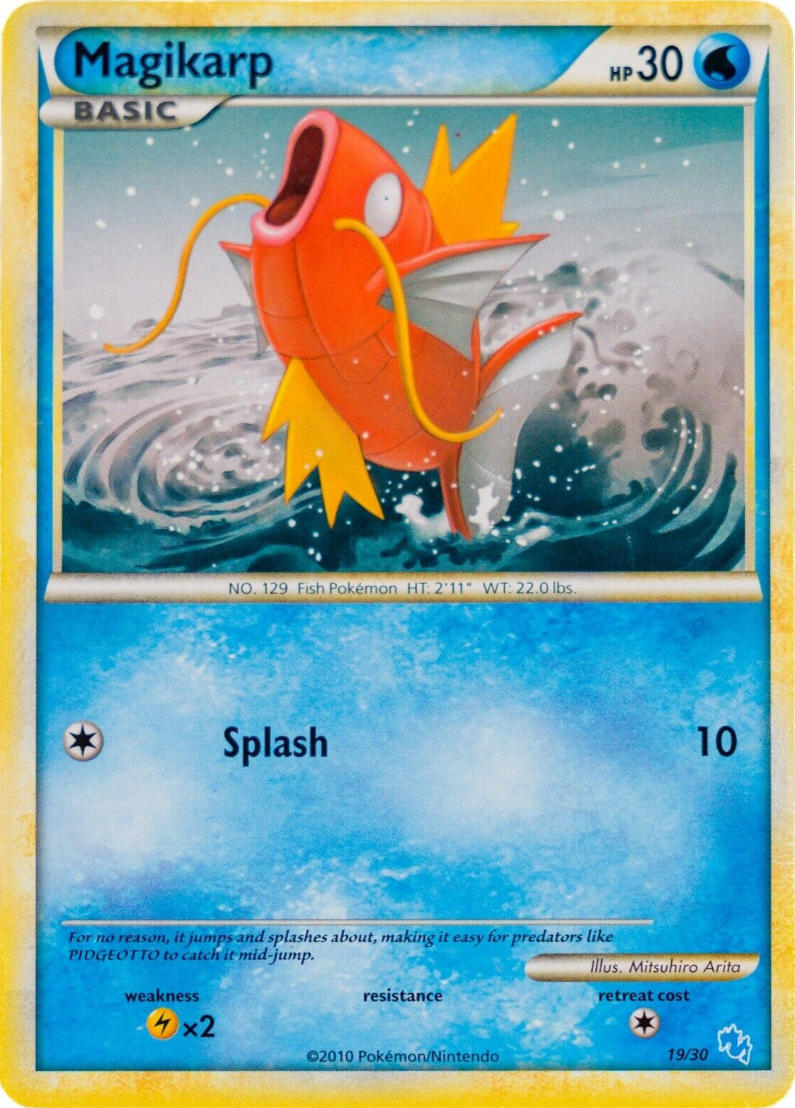 Magikarp (19/30) [HeartGold & SoulSilver: Trainer Kit - Gyarados] | Eastridge Sports Cards & Games