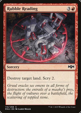 Rubble Reading [Ravnica Allegiance] | Eastridge Sports Cards & Games