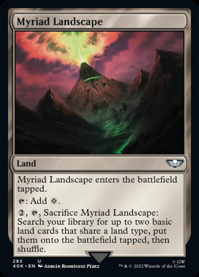 Myriad Landscape [Universes Beyond: Warhammer 40,000] | Eastridge Sports Cards & Games