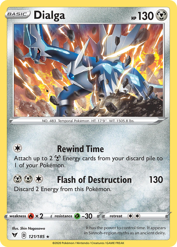 Dialga (121/185) [Sword & Shield: Vivid Voltage] | Eastridge Sports Cards & Games