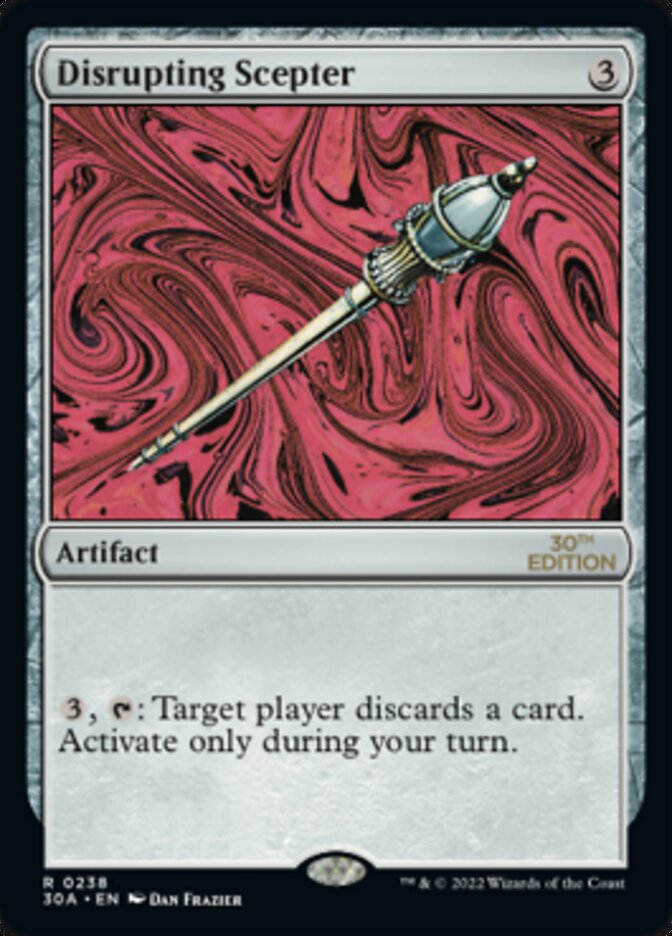 Disrupting Scepter [30th Anniversary Edition] | Eastridge Sports Cards & Games