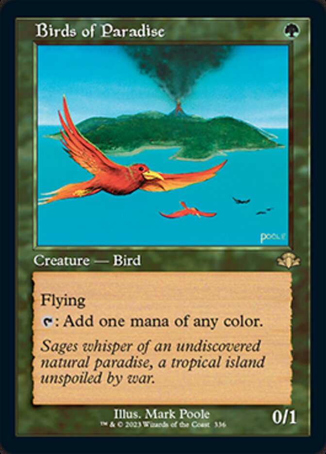 Birds of Paradise (Retro) [Dominaria Remastered] | Eastridge Sports Cards & Games