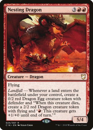 Nesting Dragon [Commander 2018] | Eastridge Sports Cards & Games