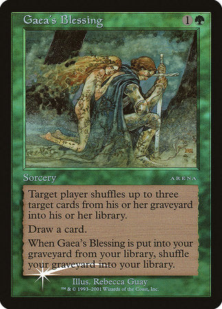 Gaea's Blessing [Arena League 2001] | Eastridge Sports Cards & Games