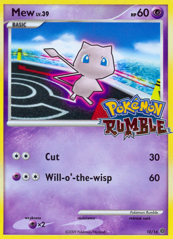 Mew (10/16) [Pokémon Rumble] | Eastridge Sports Cards & Games