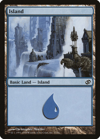 Island (33) [Duel Decks: Jace vs. Chandra] | Eastridge Sports Cards & Games