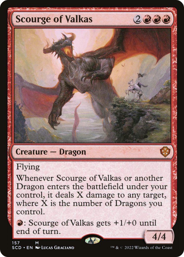Scourge of Valkas [Starter Commander Decks] | Eastridge Sports Cards & Games