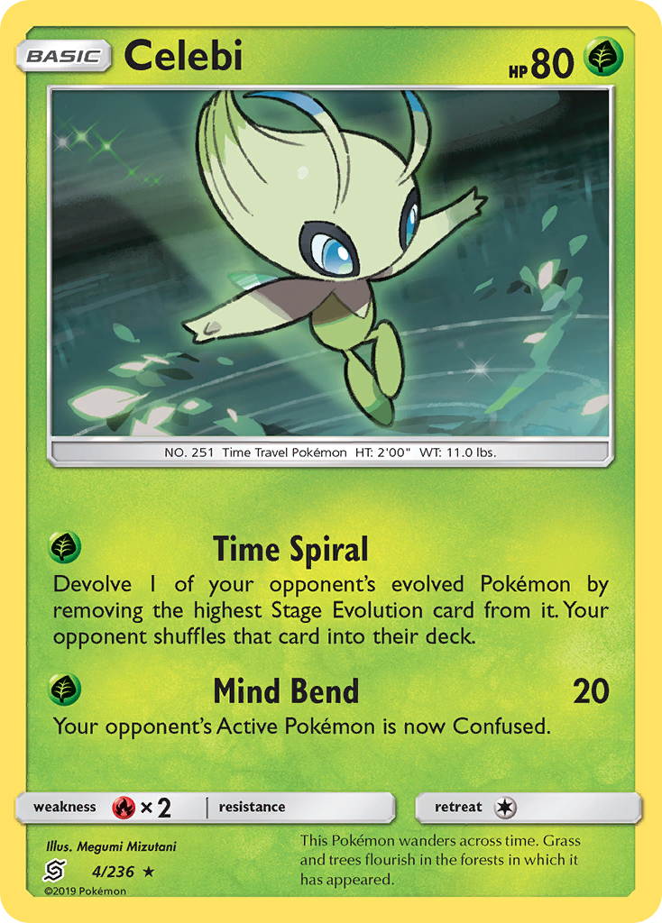 Celebi (4/236) [Sun & Moon: Unified Minds] | Eastridge Sports Cards & Games