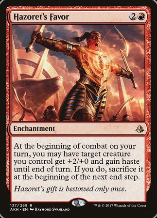 Hazoret's Favor [Amonkhet] | Eastridge Sports Cards & Games