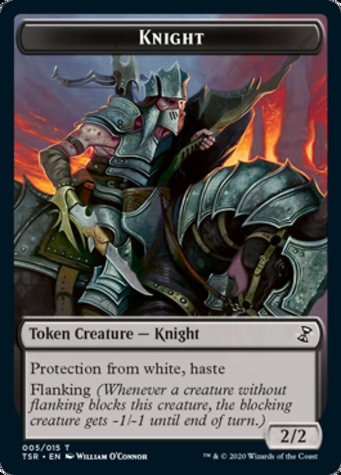 Knight Token [Time Spiral Remastered Tokens] | Eastridge Sports Cards & Games