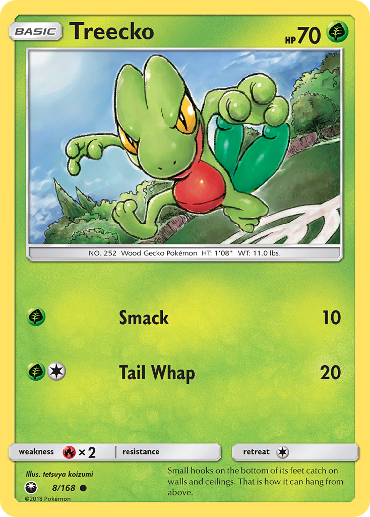 Treecko (8/168) [Sun & Moon: Celestial Storm] | Eastridge Sports Cards & Games