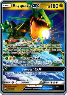 Rayquaza GX (109/168) (Dragones y Sombras - Pedro Eugenio Torres) [World Championships 2018] | Eastridge Sports Cards & Games
