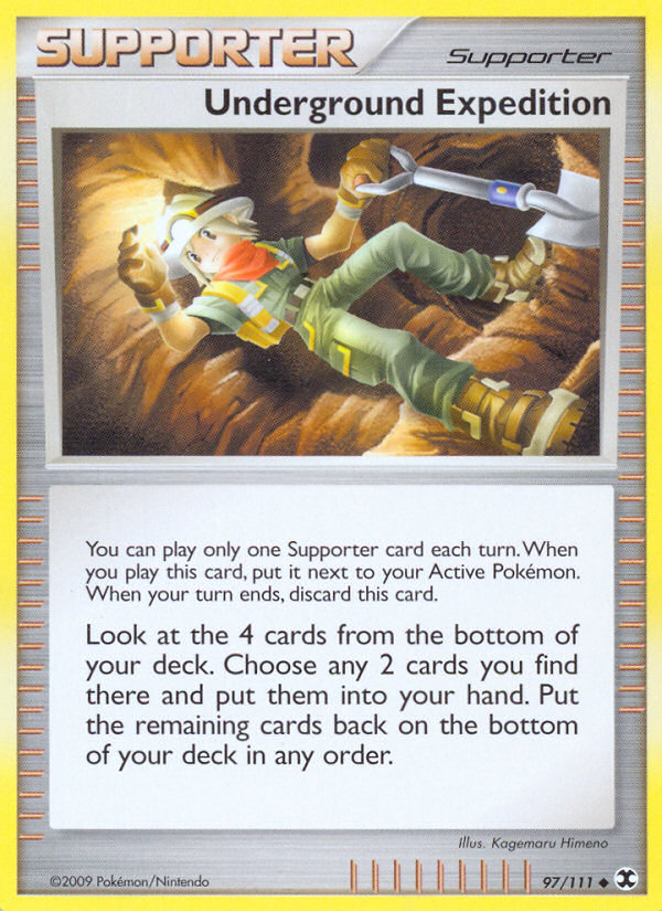 Underground Expedition (97/111) [Platinum: Rising Rivals] | Eastridge Sports Cards & Games