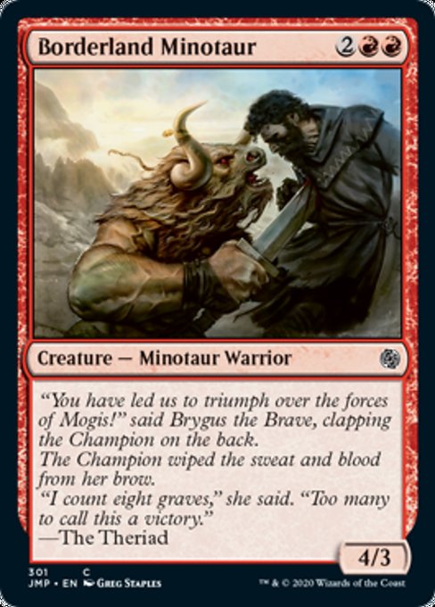 Borderland Minotaur [Jumpstart] | Eastridge Sports Cards & Games