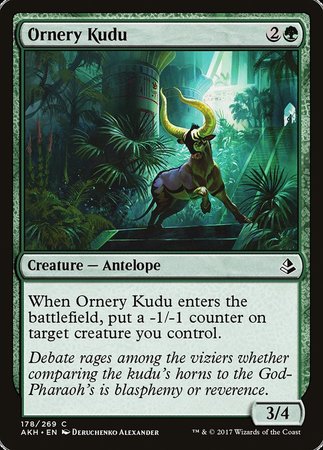 Ornery Kudu [Amonkhet] | Eastridge Sports Cards & Games