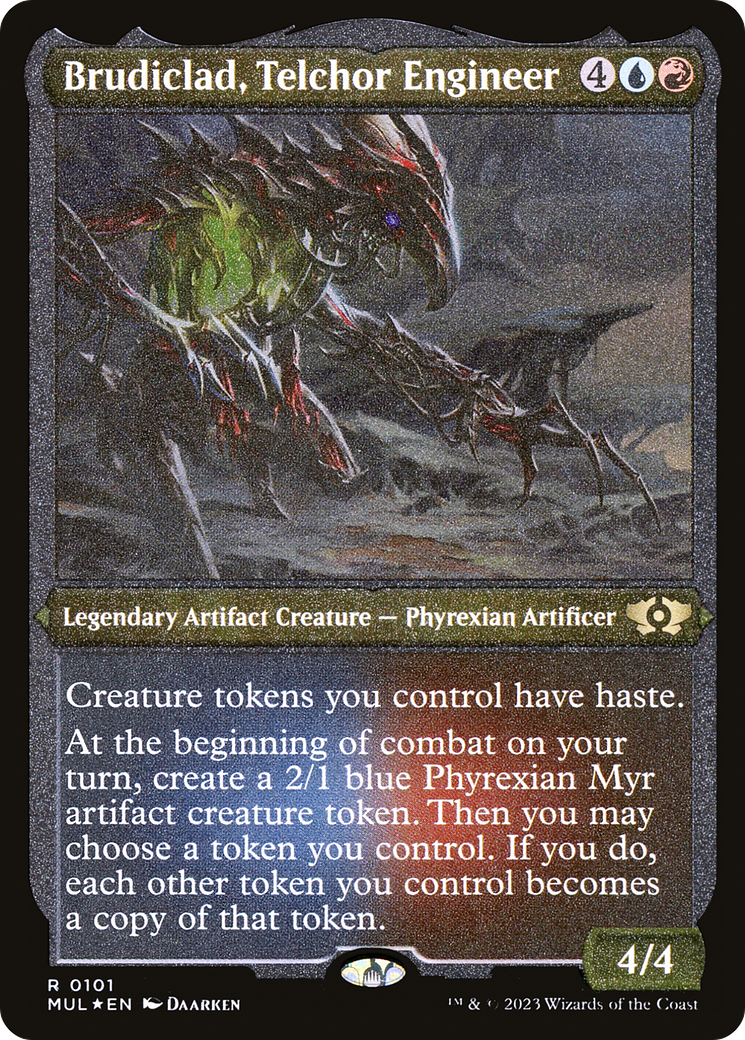 Brudiclad, Telchor Engineer (Foil Etched) [Multiverse Legends] | Eastridge Sports Cards & Games