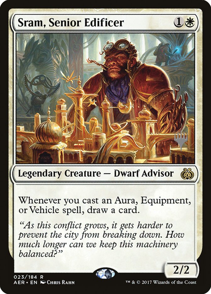 Sram, Senior Edificer [Aether Revolt Promos] | Eastridge Sports Cards & Games