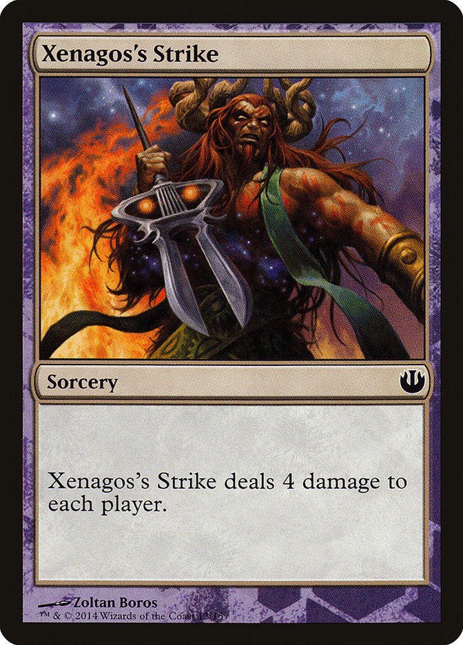 Xenagos's Strike [Journey into Nyx Defeat a God] | Eastridge Sports Cards & Games