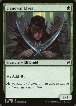 Llanowar Elves [Game Night] | Eastridge Sports Cards & Games